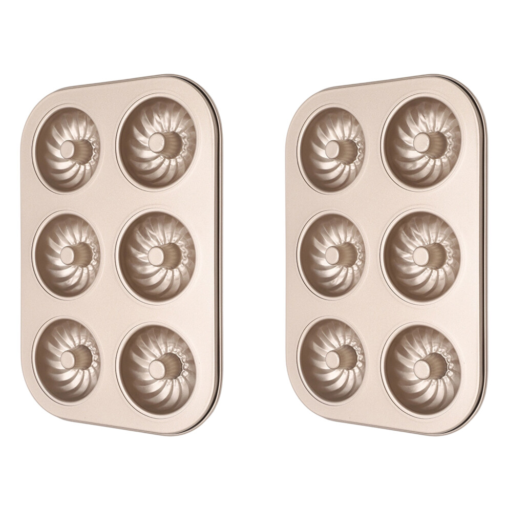 Pack Of 2 Easy Cleaning Baking Molds Stainless-Windmill Model 7696000923338