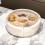 Dust Proof Clear Lid Candy Nut Serving Tray with Multiple-1 4