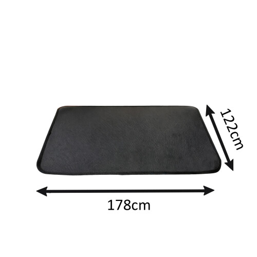 Thin Protective Mat for Transportable Outdoor Cooking-s 1