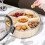 Dust Proof Clear Lid Candy Nut Serving Tray with Multiple-1 6