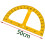 Large Ruler Math Teacher Drawing Tool for Math Geometric Shapes Teacher Triangles Large Protractor Winkelmesser 4