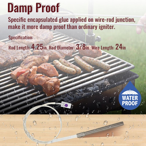 Stainless Steel Pellet Grills Replacement Tool Practical Hot Rod 2