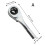 Socket Wrench Hand Tool 6.35mm Screwdriver Stainless Steel-A 5