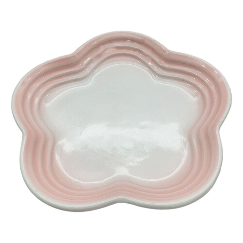 Decorative Ceramics Sauce Bowl For Elegant Table-pink white