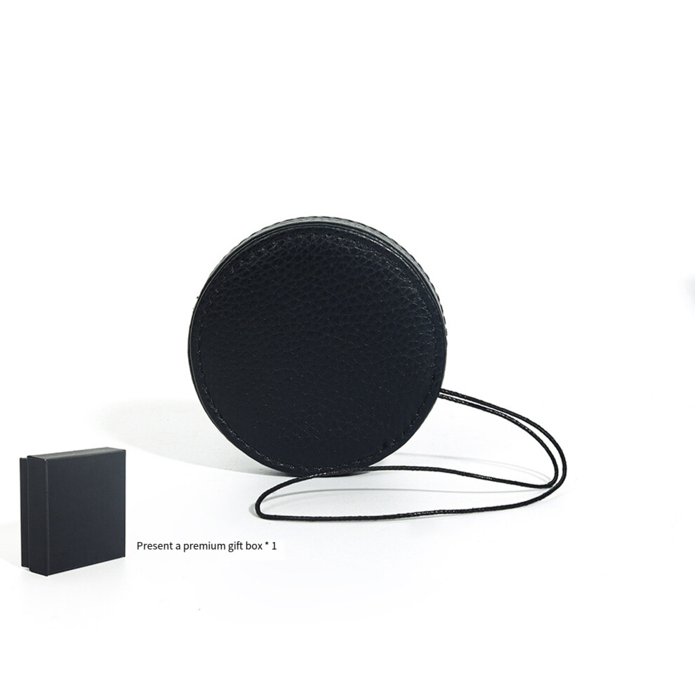 Lavishness Leather Camera Lens Guard Against Scratch- Black 7709000202058