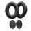 1 paire d'oreillettes pour écouteurs QC35,-Noir 1