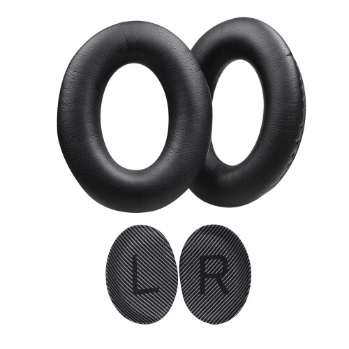 1 paire d'oreillettes pour écouteurs QC35,-Noir