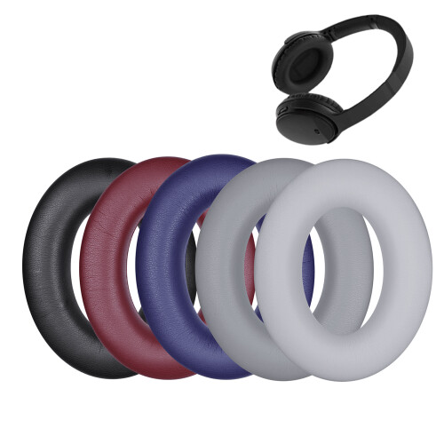 1 paire d'oreillettes pour écouteurs QC35,-Noir 2