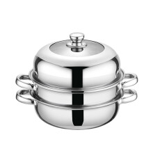 Heavy Duty Nonrust Steel Steamer With Nonslip Grip-third floor