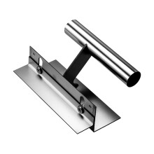 Corner Trowel Stainless Steel with Grip Handle-Adjustable