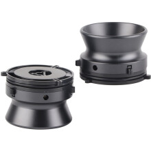 Adaptateurs de bobine ABS en aluminium haute-Gris foncé