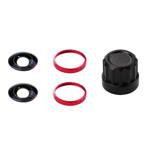2 Piece Optical Glass Lens Set Enhancing Clear For Advanced-red