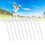 10 stücke Kunststoff Gebogene Golf Tees Weiß 12