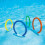 4 stücke Pool Dive Ringe Unterwasser Schwimmen 11