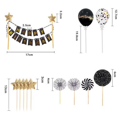 Gold Star Cocktail Picks, Διακοσμητικές Οδοντογλυφίδες, Σουβλάκια για Ορεκτικά, Φρούτα και 1