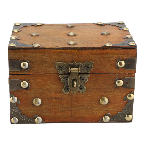 Vintage Aufbewahrungsbox 14,8x10,2x9,8cm 1