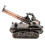 Handgefertigtes Tankmodell, Eisenkunst, 2