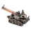 Handgefertigtes Tankmodell, Eisenkunst, 8
