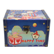 Vintage-Aufbewahrungsbox mit Deckel und