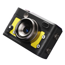 Flip-screen camera voor tieners Draagbaar-Zwart en geel