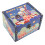 Vintage-Aufbewahrungsbox mit Deckel und 6
