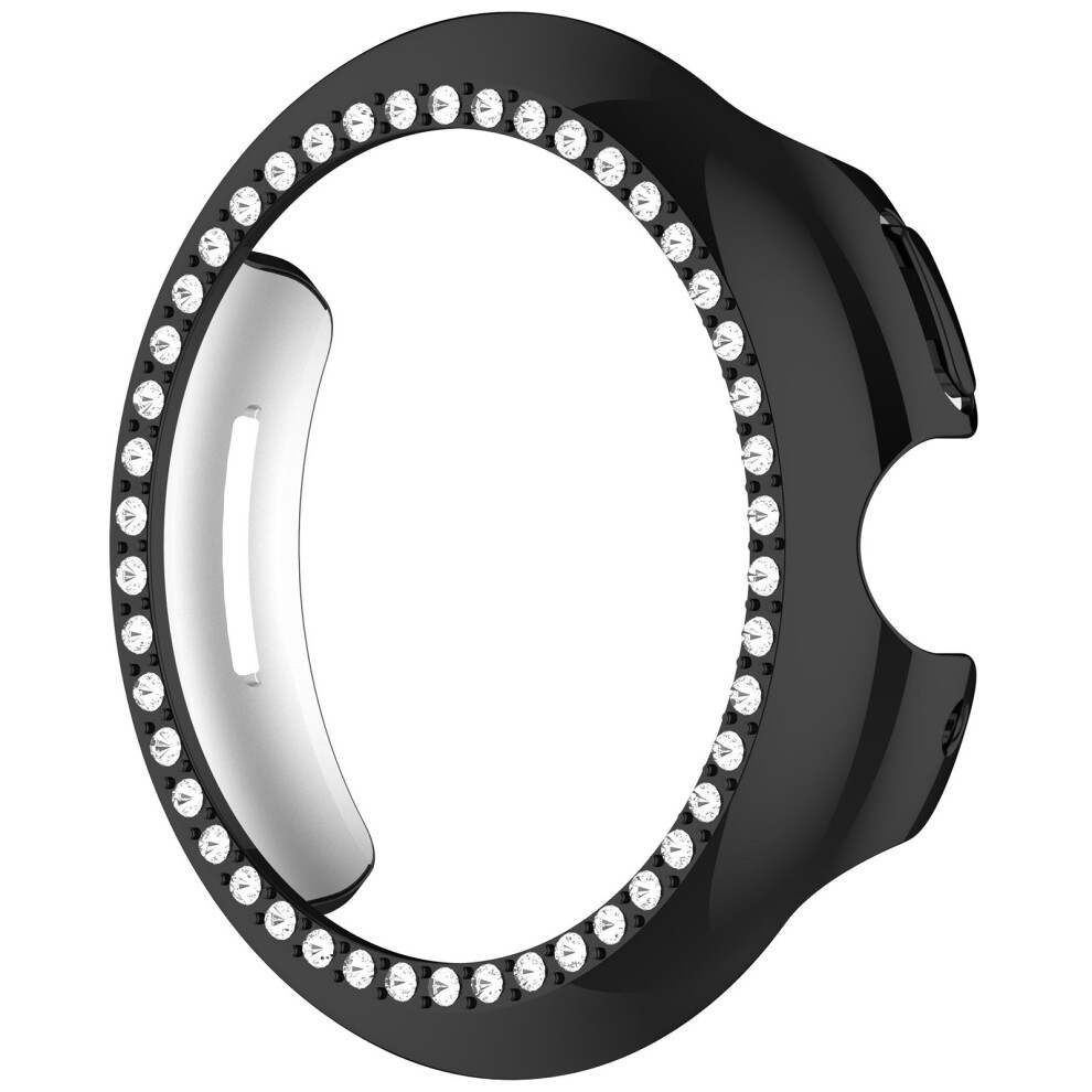 Hollow Out Smartwatch Bezel Rings-Electroplating 45Mm Black 7709000202331
