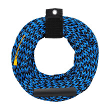 Towing Harness, Tow Hose Rope for Hoses, 60 Feet, Robust Tow Rope for Water Skiing, Towing, Boating, Wakeboarding, Surfboards blue