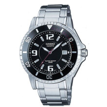 Uhr - CASIO - BASIC - Edelstahl - Quarz - Wasserdicht 20 Atm