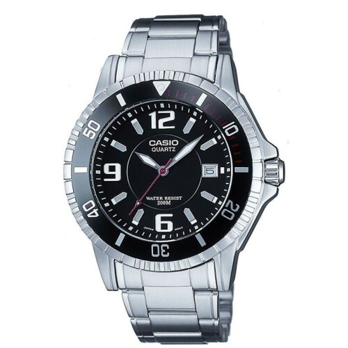 Casio Uhr - CASIO - BASIC - Edelstahl - Quarz - Wasserdicht 20 Atm 2