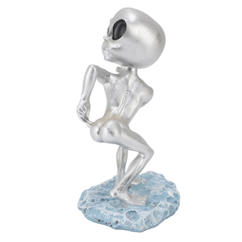 Alien Statue Spaß Figur Dekor Garten Hof Outdoor 2