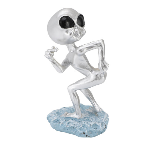 Alien Statue Spaß Figur Dekor Garten Hof Outdoor 1