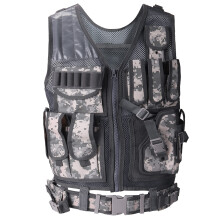Multifunctional Breathable Outdoor Vest Quick Disassemble CS Field Protection Training Equipment ACU