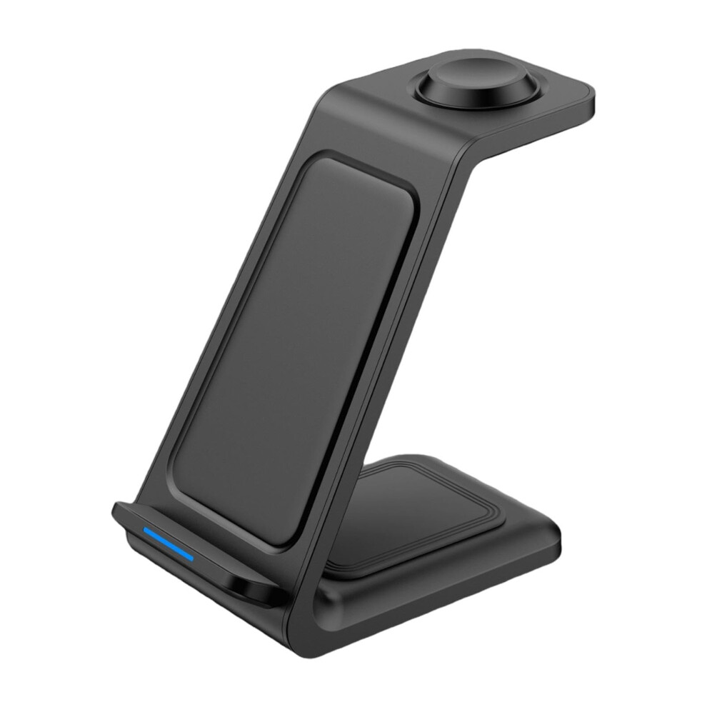 Wireless Charging Stand, Portable Desk Charger For Phone, Earphones And Watch, Qicertified Charge Station For Workplace 9067246307523