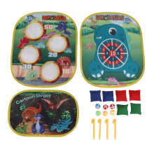 2 in 1 Sitzsack werfen Ziel Spiel Set Kinder