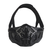 Tactical Protection Scorpion Half Face Mask for Airsoft Mask Outdoor Tactical Gear for CS Game Cosplay Hunting Halloween