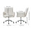 Living And Home Swivel & Height Adjustable Office Chair 6