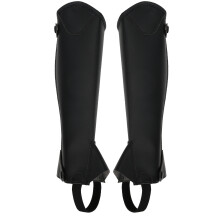 Super Fiber PU Leder Half Chap Reiten Körperschutz
