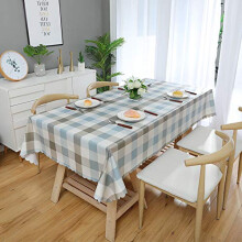 Waterproof Kitchen Tablecloth Wipe Clean PVC Oilproof Rectangle Protector for Indoor Outdoor Home Decoration