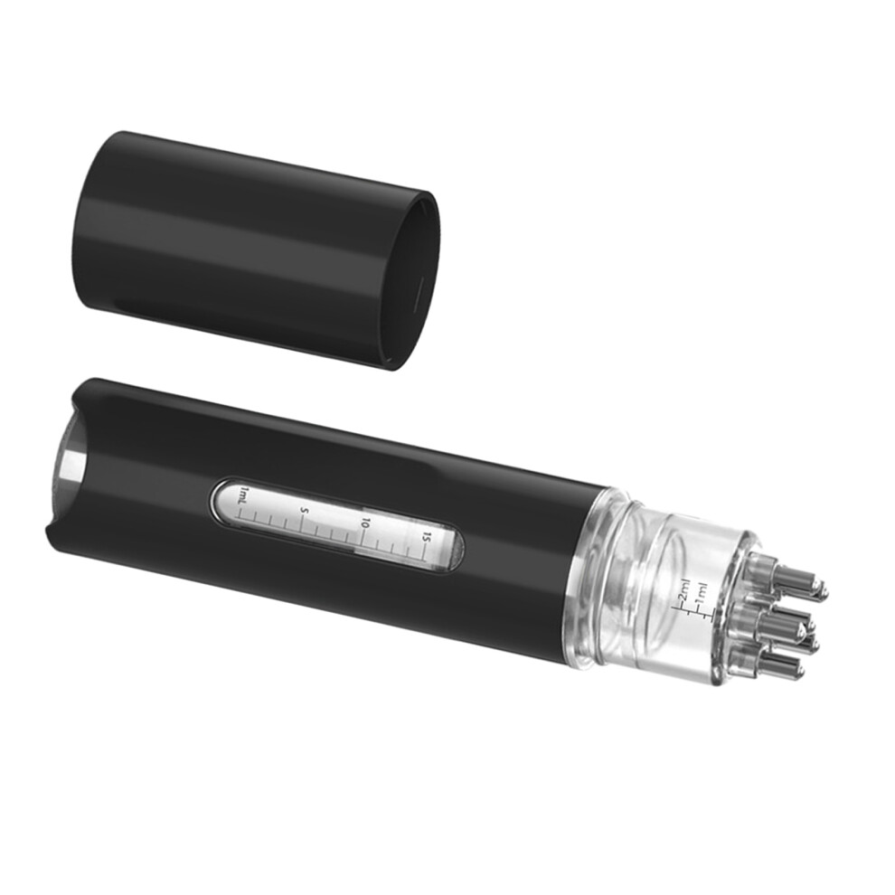 Hair Oil Applicator Scalp Applicator Comb Ball Root Comb-black