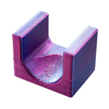 Professional 5D Nail Art Holder With-Gradient blue purple