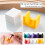 Professional 5D Nail Art Holder With-Gradient blue purple 3