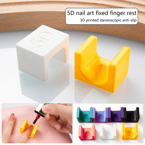 Professional 5D Nail Art Holder With-Gradient blue purple 2