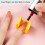 Professional 5D Nail Art Holder With-Gradient blue purple 5