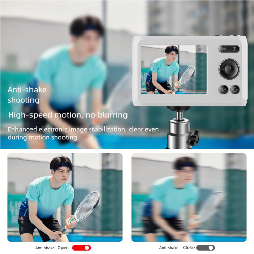 Kinderfreundliche Digitalkamera, 48 MP, Video,-64G 1