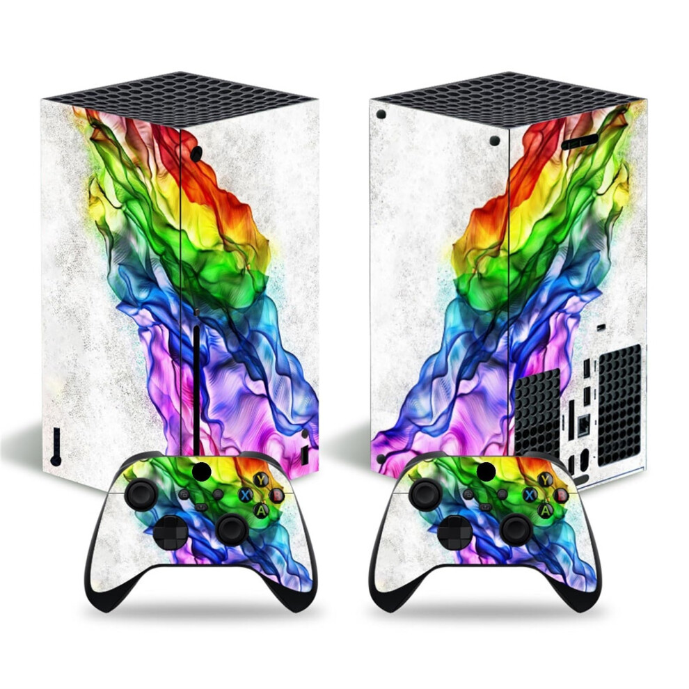 Vinyl Aufkleber Abdeckung Fã¼R X-Box Series X Konsolen Hã¼Llen Aufkleber Zwei Kostenlosen Wireless Controller Aufklebern 56816 Abziehbild 9067246841867