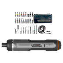 Schnurlos 4 V Electric screwdriver Practical power experiments With Several Bits That Are Designed For Poor Lighting Conditions
