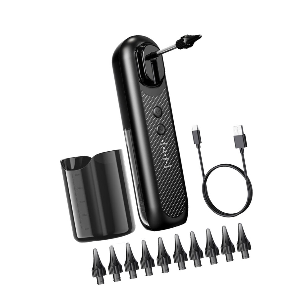 Electric Ear Cleaning, Ear Cleaning System, Rechargeable Ear Cleaner, Electric Ear Wax Removal Tool