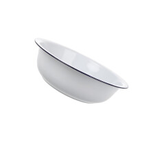 Enameled Mixing Bowl Enamelware For Food Blending Serving-34cm