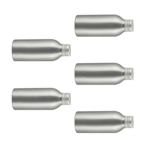 5 Pack Metal Water Bottles Efficient Aluminum-120ml