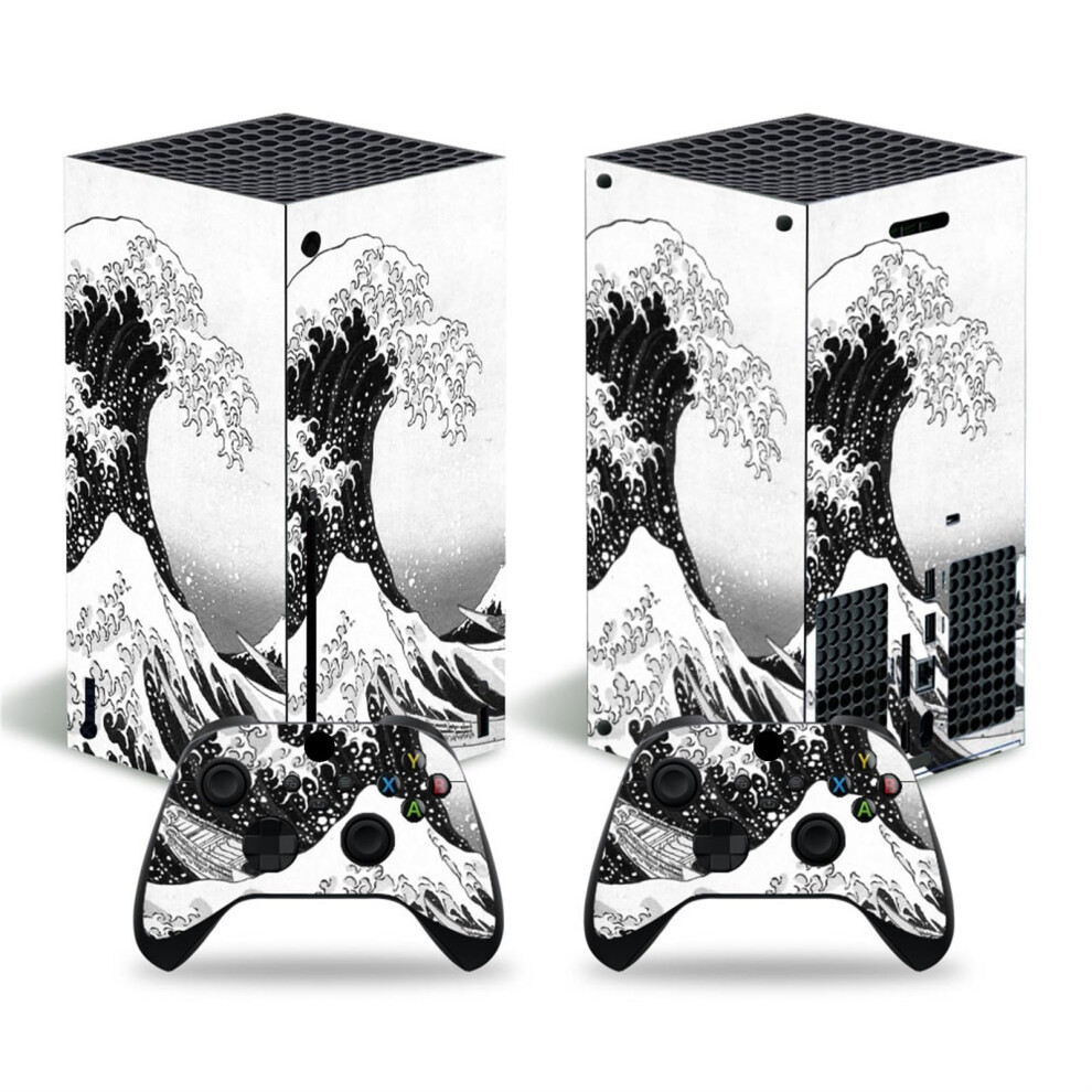 Vinyl Aufkleber Abdeckung Fã¼R X-Box Series X Konsolen Hã¼Llen Aufkleber Zwei Kostenlosen Wireless Controller Aufklebern 96639 Abziehbild 9067246840976